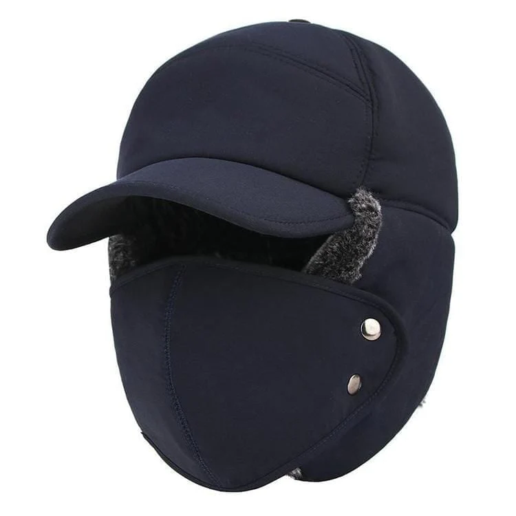 Unisex windproof & warm & ear protection & face protection hat - Image 10