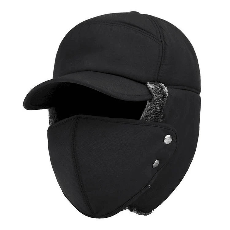 Unisex windproof & warm & ear protection & face protection hat - Image 11