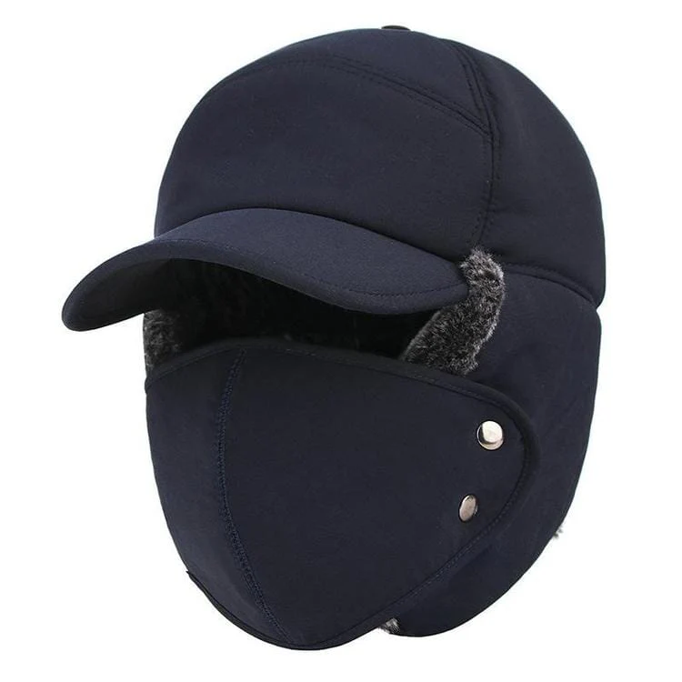 Unisex windproof & warm & ear protection & face protection hat - Image 12