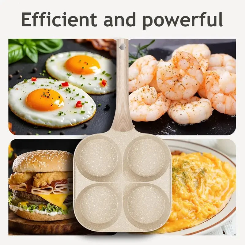 Universal 4-Cup Egg Frying Pan - Image 2