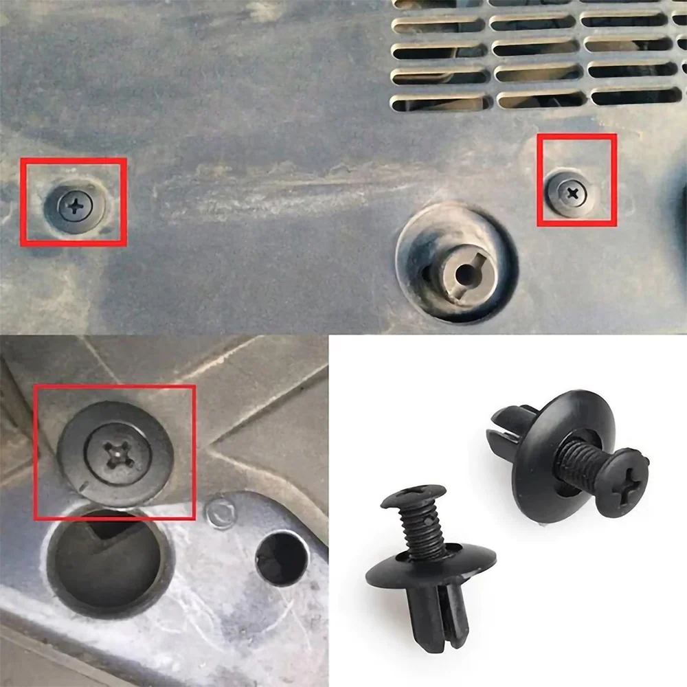 Universal Car Plastic Fender Fastener Clips - Image 3