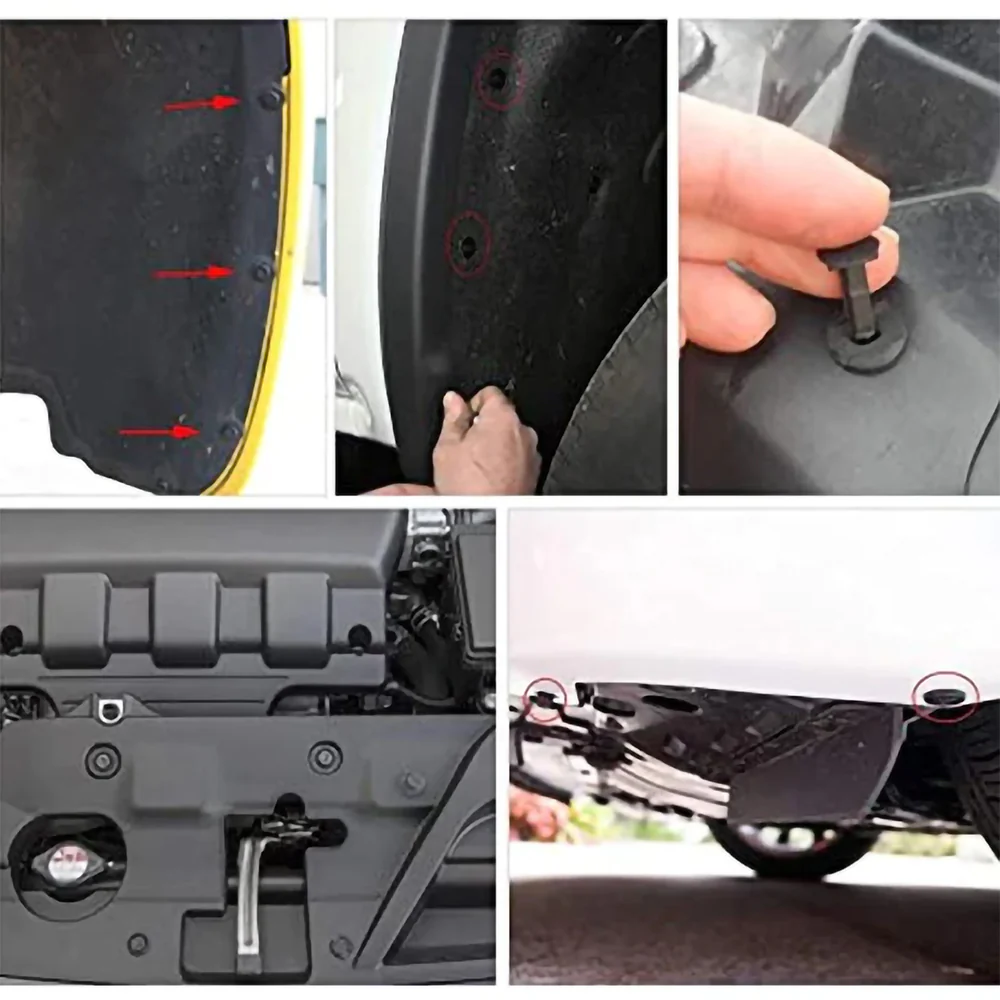Universal Car Plastic Fender Fastener Clips - Image 4