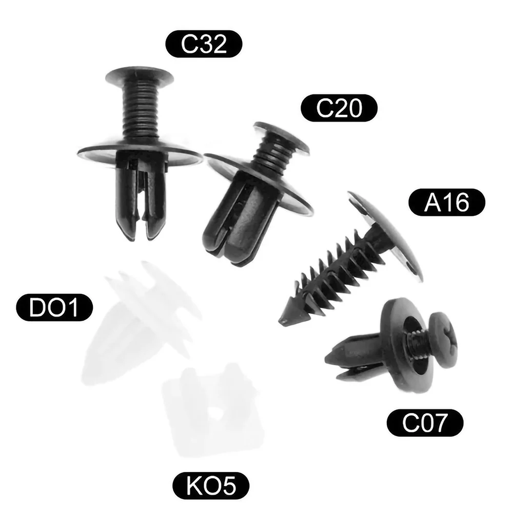 Universal Car Plastic Fender Fastener Clips - Image 6