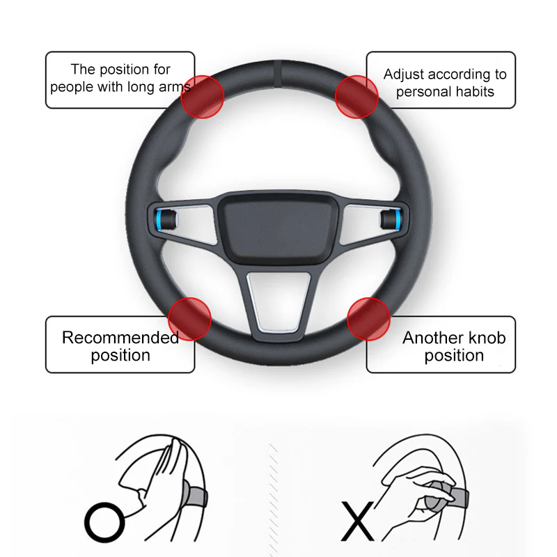 Universal Car Steering Wheel Booster - Image 5