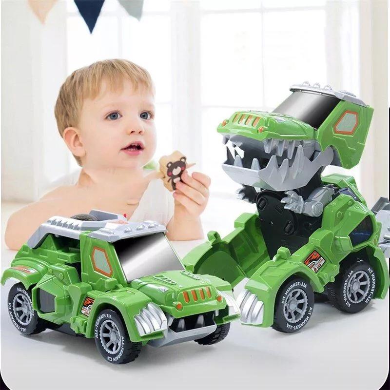 Universal Colorful Dinosaur Deformation Car - Image 3
