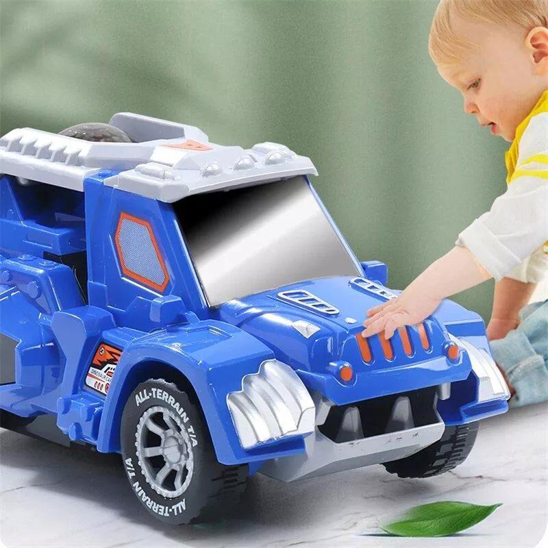 Universal Colorful Dinosaur Deformation Car - Image 4