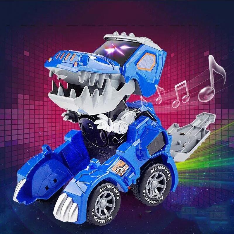 Universal Colorful Dinosaur Deformation Car - Image 7