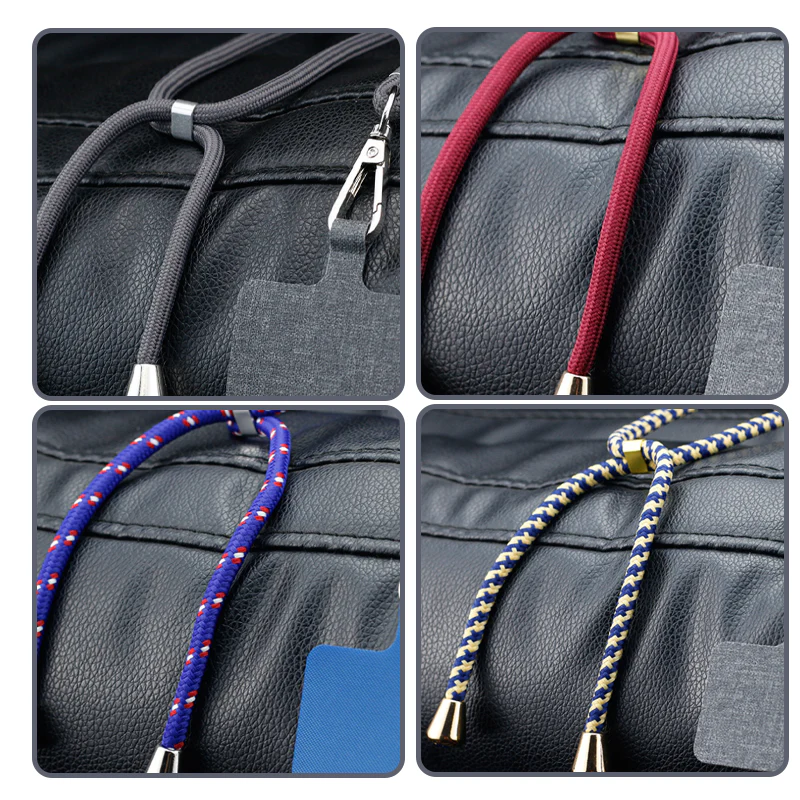 Universal Crossbody Nylon Patch Phone Lanyards - Image 17