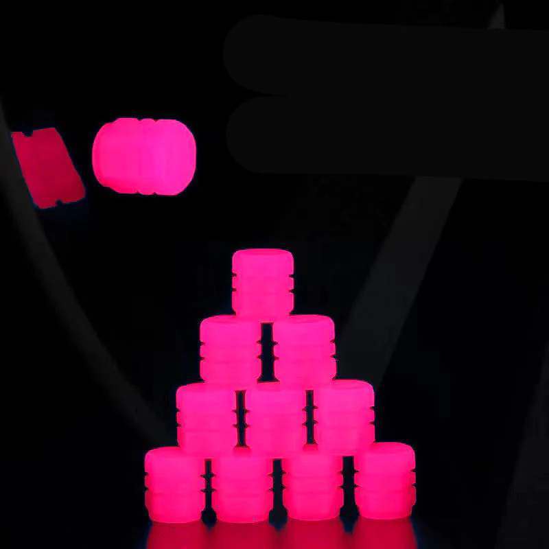 Universal Fluorescent Tire Valve Caps (4 PCS/Set) - Image 10