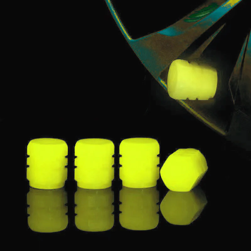 Universal Fluorescent Tire Valve Caps (4 PCS/Set) - Image 11