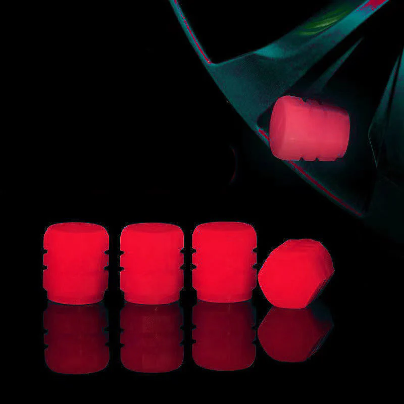 Universal Fluorescent Tire Valve Caps (4 PCS/Set) - Image 12
