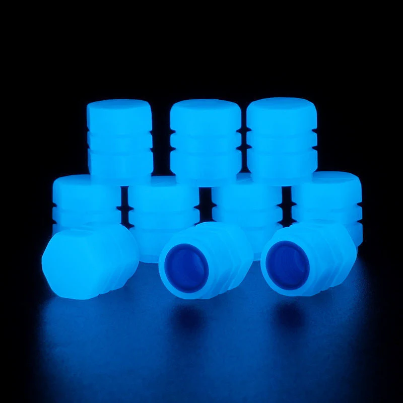 Universal Fluorescent Tire Valve Caps (4 PCS/Set) - Image 9