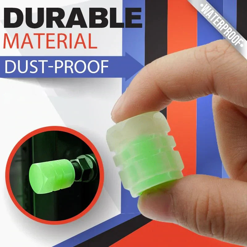Universal Fluorescent Tire Valve Caps - Image 4