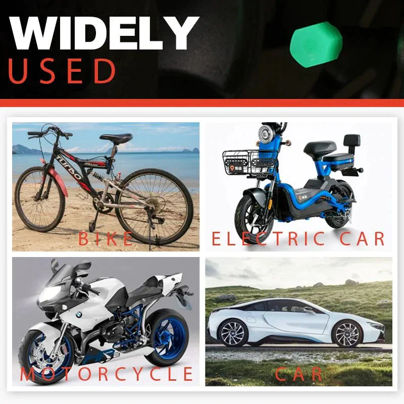 Universal Fluorescent Tire Valve Caps - Image 5