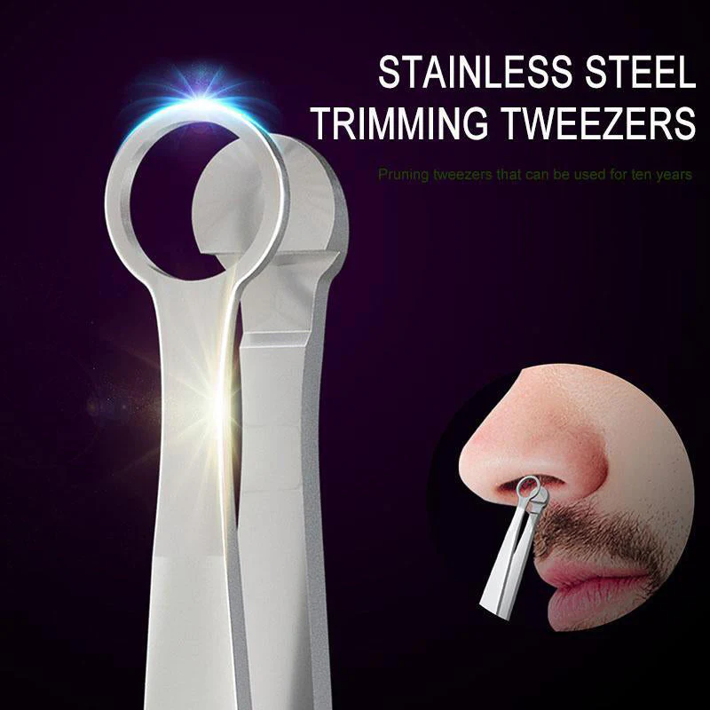Universal Nose Hair Trimming Tweezers - Image 2