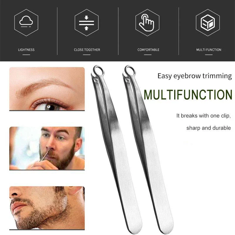 Universal Nose Hair Trimming Tweezers - Image 3