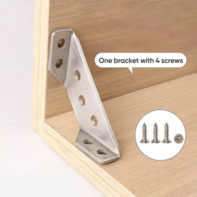 Universal Stainless Steel Furniture Corner Connector - Image 3
