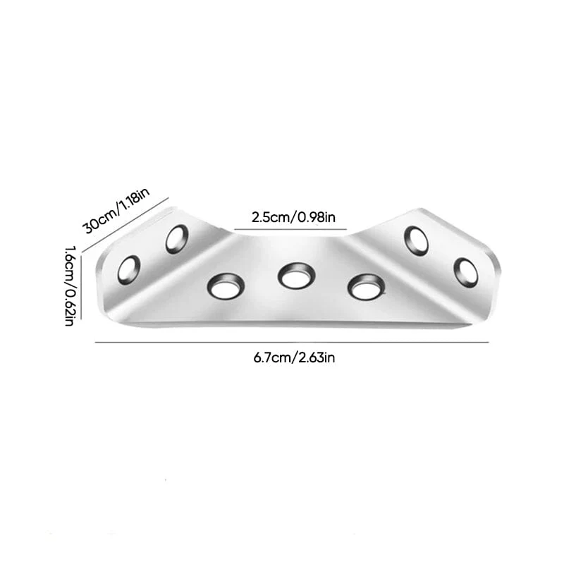 Universal Stainless Steel Furniture Corner Connector - Image 8