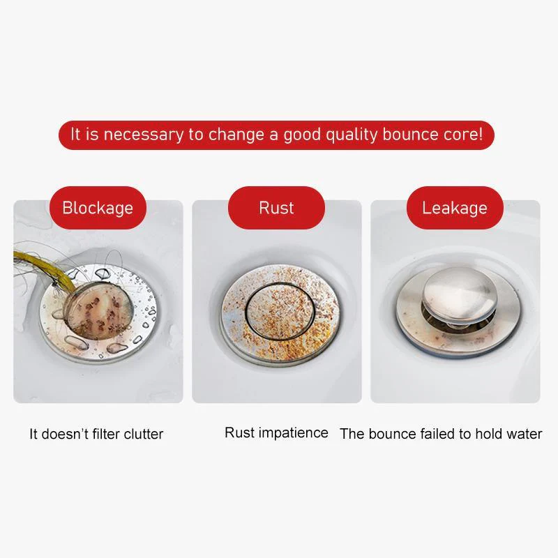 Universal Stainless Steel Pop-up Drain Filter - Image 4