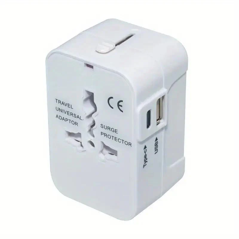 Universal Travel Adapter with Dual USB Ports - Image 18