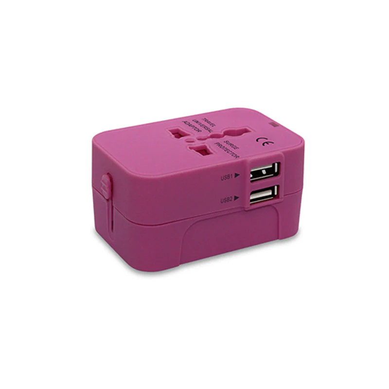 Universal Travel Adapter with Dual USB Ports - Image 22