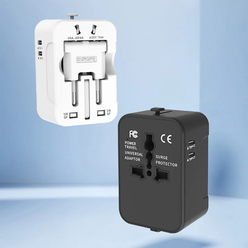 Universal Travel Adapter with Dual USB Ports - Image 5