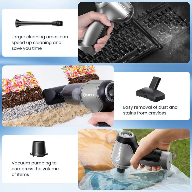 Upgraded Mini 3 in 1 Vacuum Cleaner - Image 4