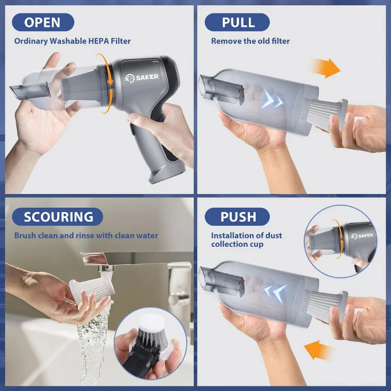 Upgraded Mini 3 in 1 Vacuum Cleaner - Image 5