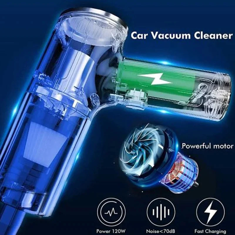 Upgraded Mini 3 in 1 Vacuum Cleaner - Image 7