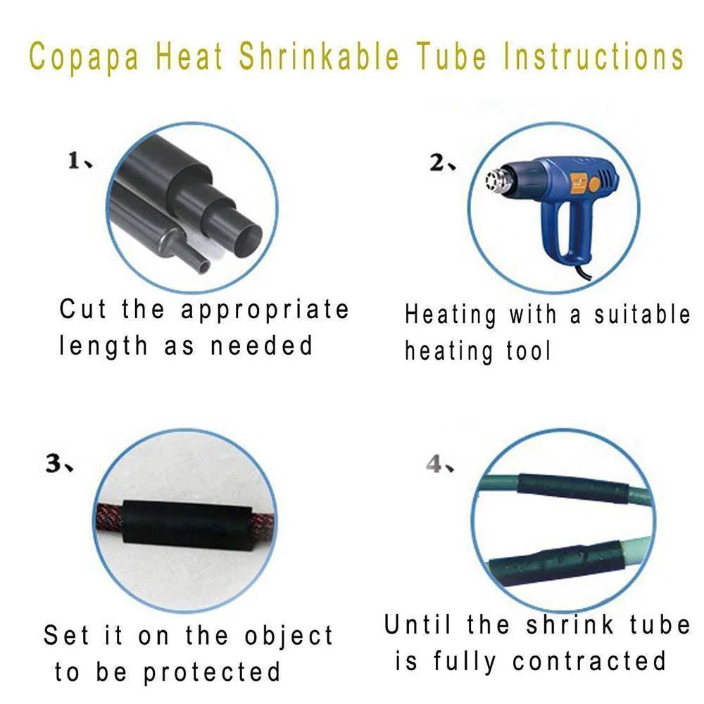 USB Cable Heat Shrinkable Tube（280PCS） - Image 3