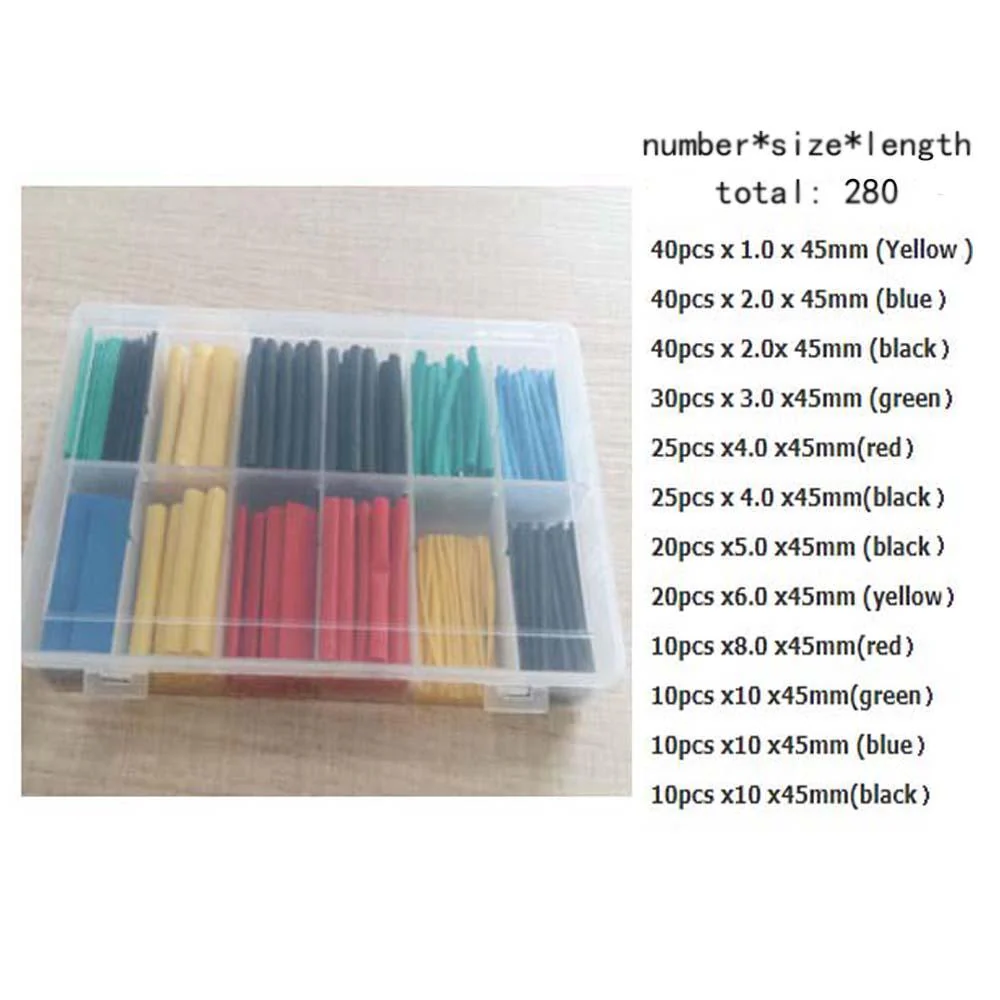 USB Cable Heat Shrinkable Tube（280PCS） - Image 8