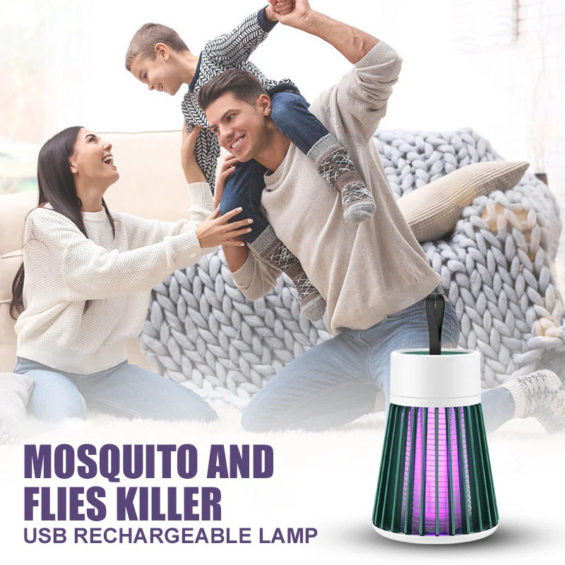 USB Rechargeable Mosquito and Fly Trap Lamp - Image 5