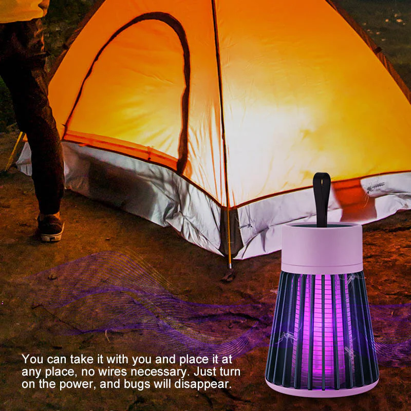 USB Rechargeable Mosquito and Fly Trap Lamp - Image 6
