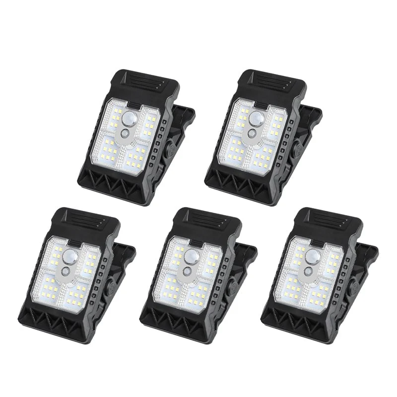 USB & Solar Powered Motion Sensor Clip Lights - Image 14
