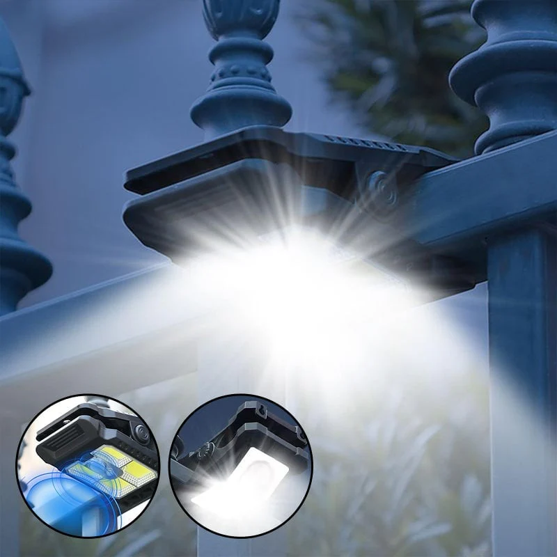 USB & Solar Powered Motion Sensor Clip Lights - Image 2