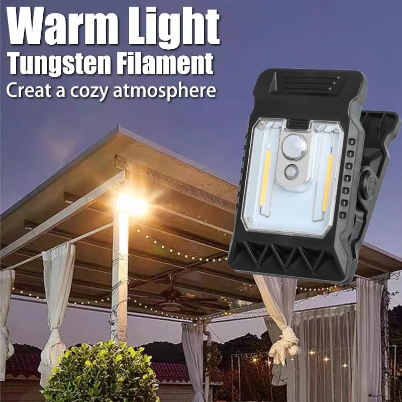 USB & Solar Powered Motion Sensor Clip Lights - Image 6