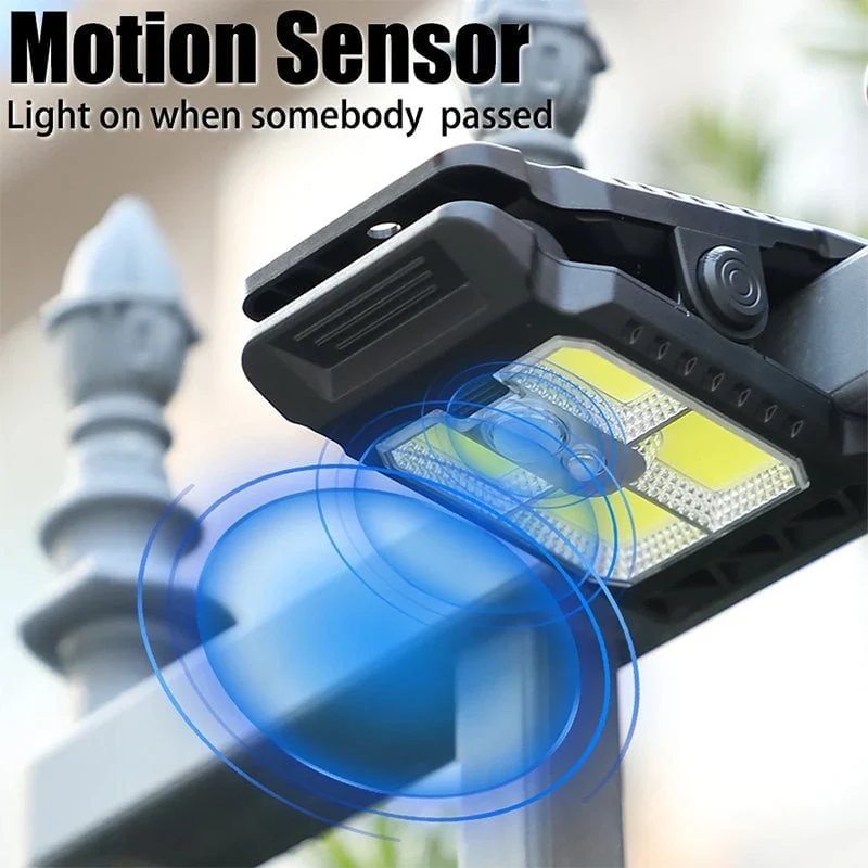 USB & Solar Powered Motion Sensor Clip Lights - Image 8