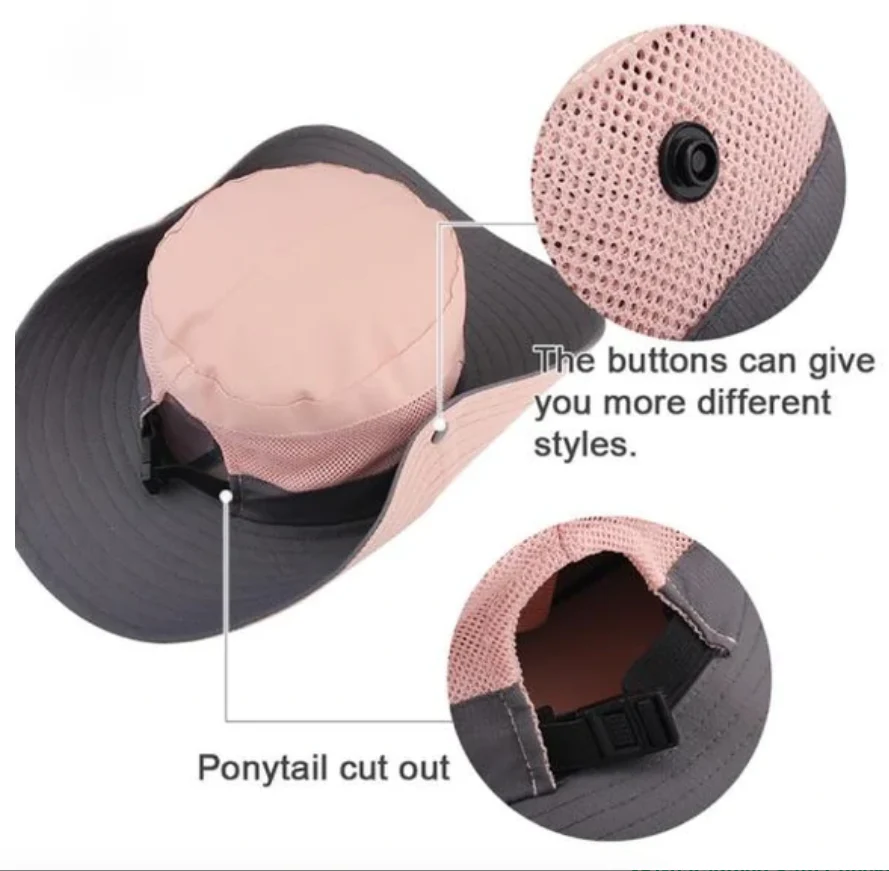UV Protection Foldable Sun Hat - Image 9