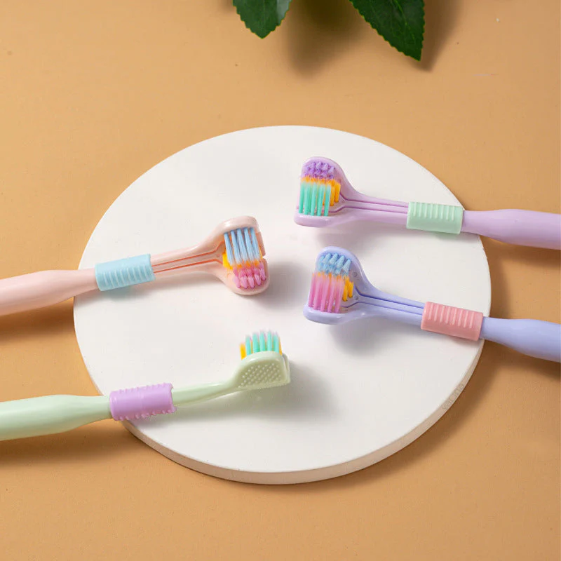 V-shaped Three-sided Toothbrush - Image 5