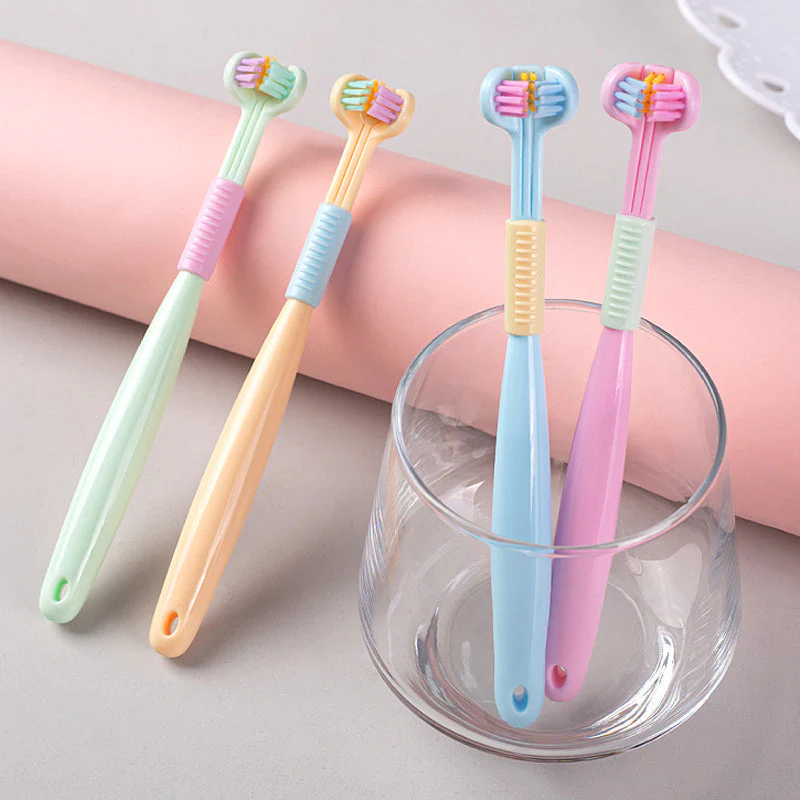 V-shaped Three-sided Toothbrush - Image 6