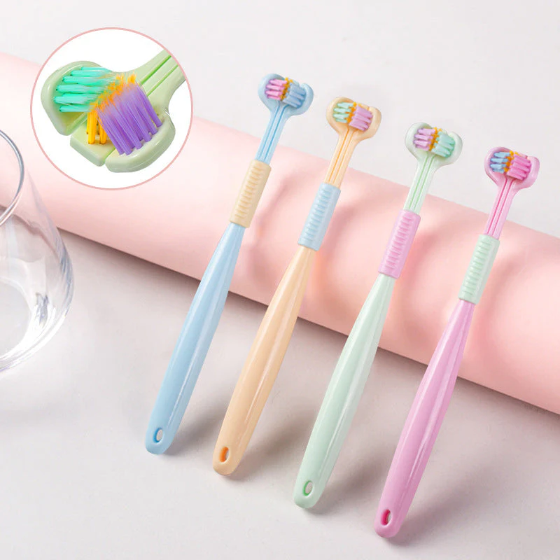 V-shaped Three-sided Toothbrush - Image 7