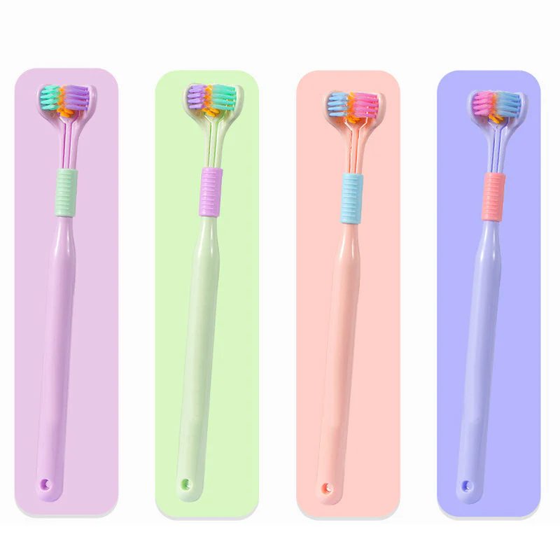 V-shaped Three-sided Toothbrush - Image 8