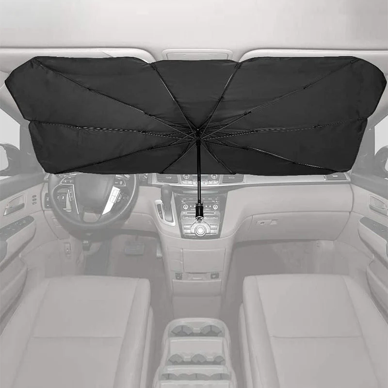 Vehicle Windshield Sun Umbrella - Image 2
