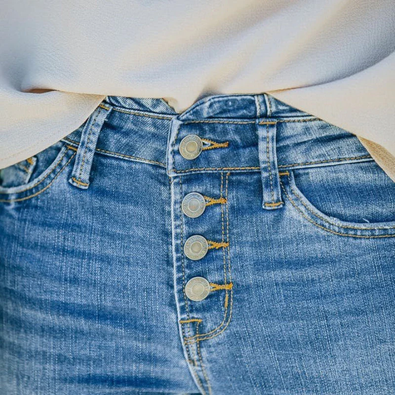 Vintage High-Waisted Jeans With Flared Legs From The 70s - Image 6