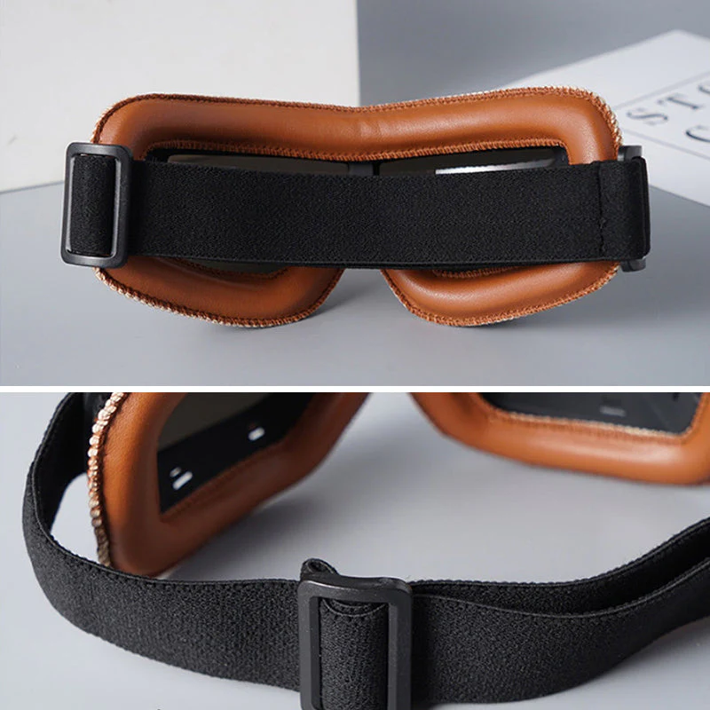 Vintage Motorcycle Goggles - Image 2