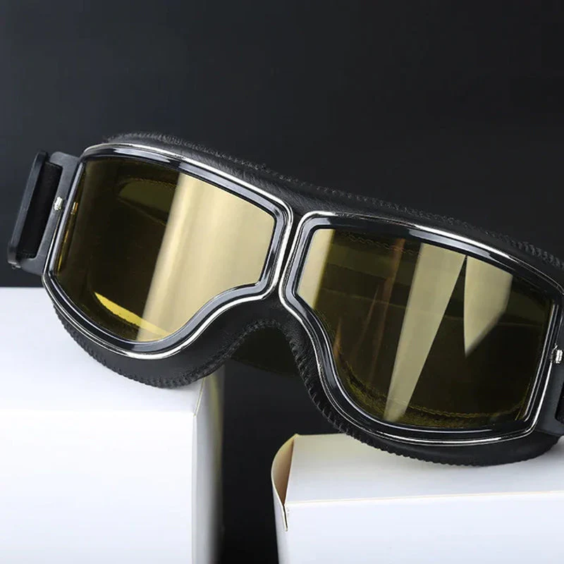 Vintage Motorcycle Goggles - Image 5