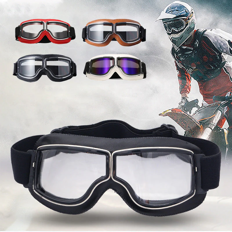 Vintage Motorcycle Goggles - Image 7