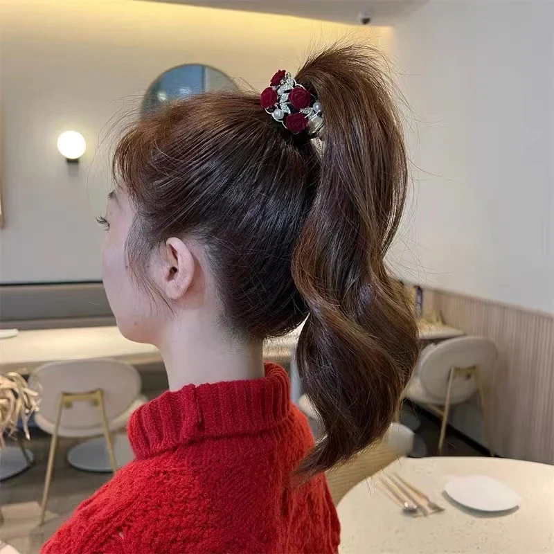 Vintage Rose Hairpin - Image 4