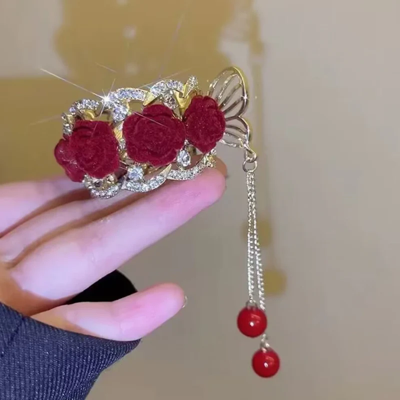 Vintage Rose Hairpin - Image 6