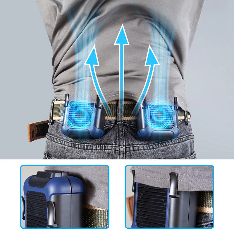 Waist Portable Lazy Outdoor Fan - Image 5